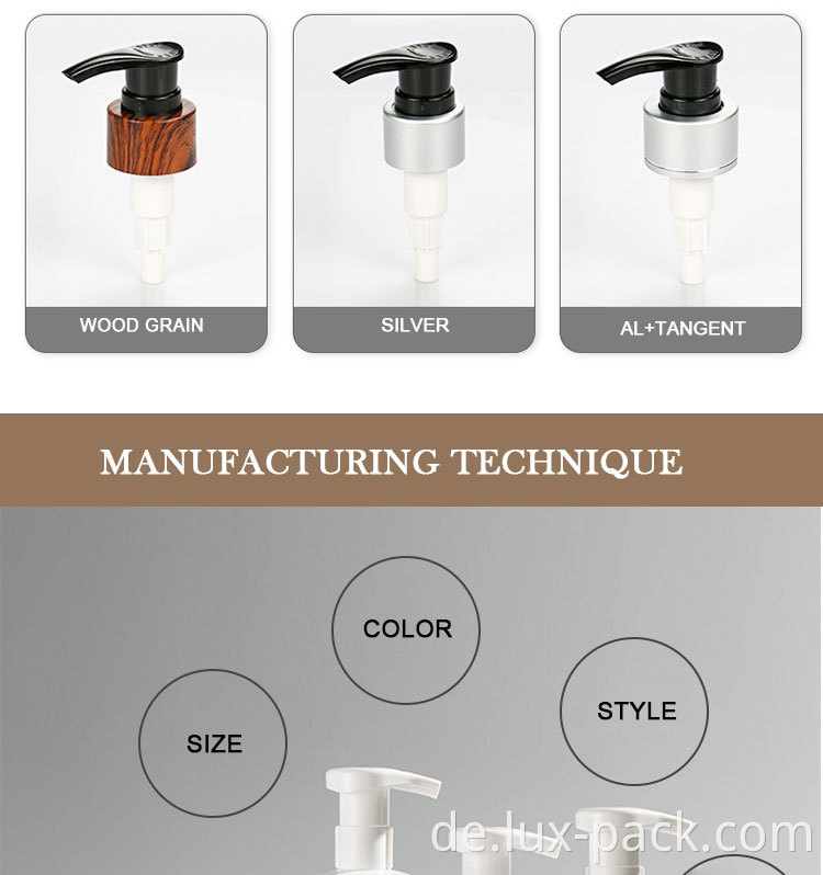 28mm 40 mm pp Plastikschaumbrustpumpe Paw Blumenschaumspender Pumpe